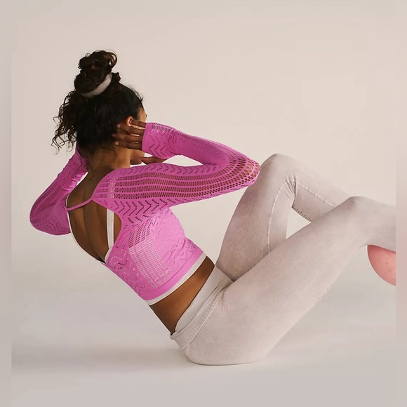 Free People Movement | Perforation Nation NWOT| Floral Crocus - Picture 6 of 11